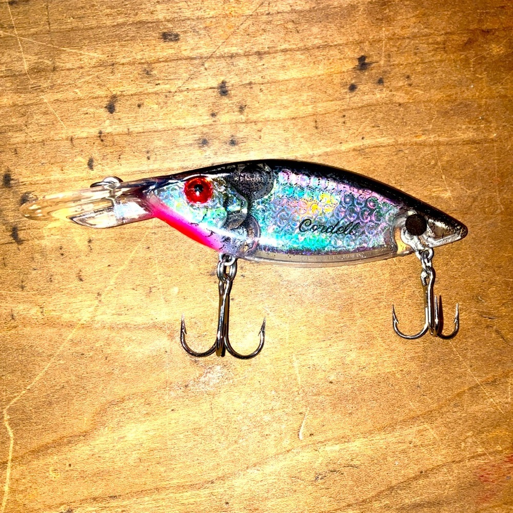 Cordell Longbill Spot fishing lure /  Hooks